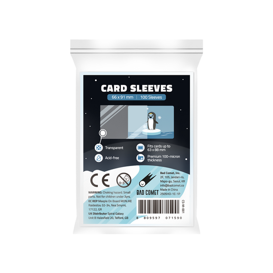 100 Standard Card Sleeves